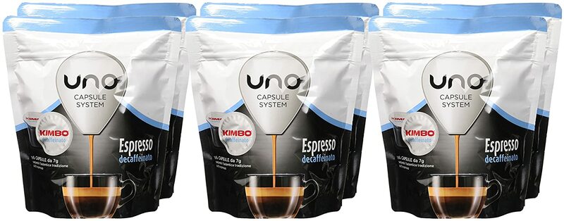 KimboกาแฟแคปซูลCompatibleระบบแคปซูลONE-ESPRESSO Decaffeinated (6x16 แคปซูล)